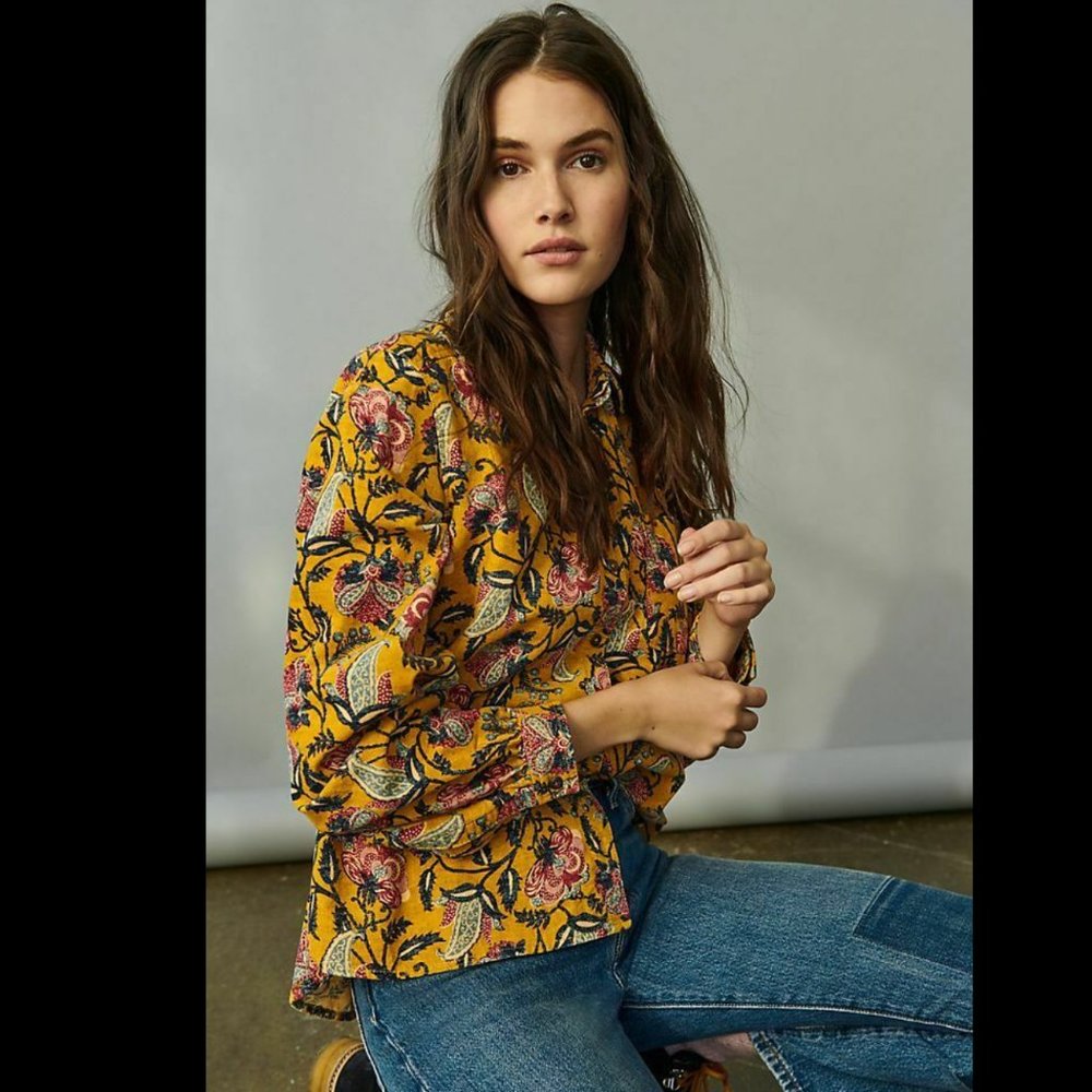 Printed Courdoury Top